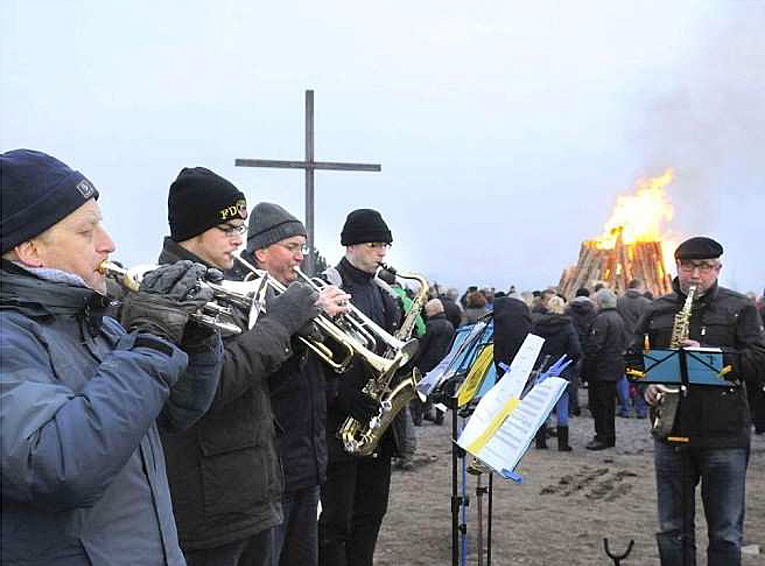 Osterfeuer Halde 2013